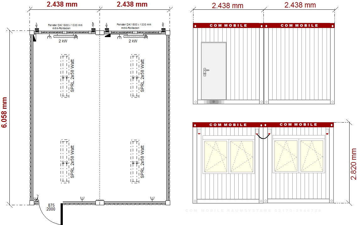 Standard-Mietcontainer (Leer)